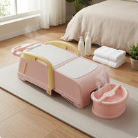 Foldable Shampoo Chair Armrests Home Furniture Compact