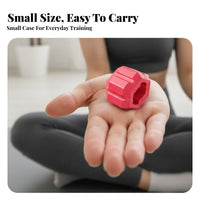 Silicone Jaw Exerciser, Adjustable Facial Muscle Chewing Device for Jawline, Compact, Multi-Color, Random Design
