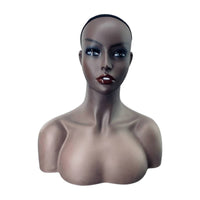 Mannequin Bust with Shoulders Lightweight Mannequin Head with Shoulders Sturdy