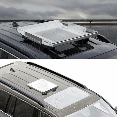 Portable Communication Dish Car Mount Transparent PC Plate Communication Internet Antenna Mount Easy Installation Vehicle Accessory for RV Owners