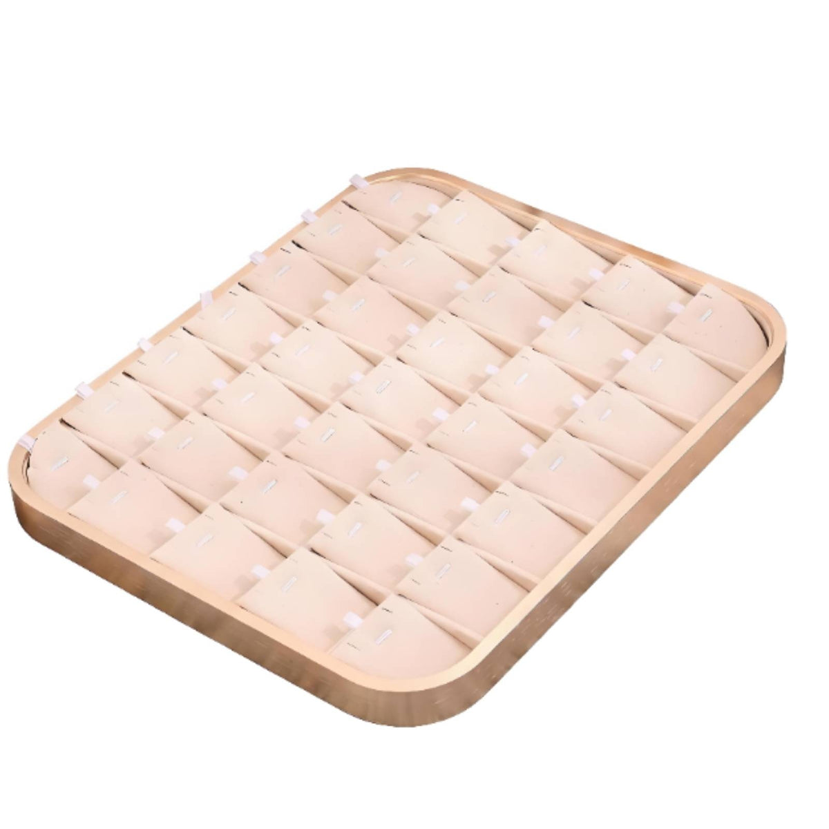 Velvet Jewelry Tray Low-Height Velvet Jewelry Organizer Tray