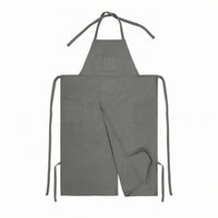 Split-Leg Apron Full-Coverage Workwear Sturdy for Workshop, Crafters, Gardeners