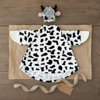 Cow Print Goose Shirt Funny Outdoor Decoration Gift Idea for Yard