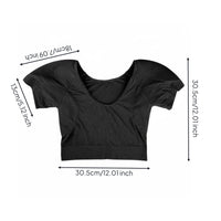 300 Pieces Armpit Sweat Pads Vest Stretchable Clothing Accessory Soft for Summer
