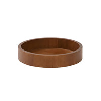 Rotating Storage Tray Wooden Cosmetics Tray 360 Degree Rotation