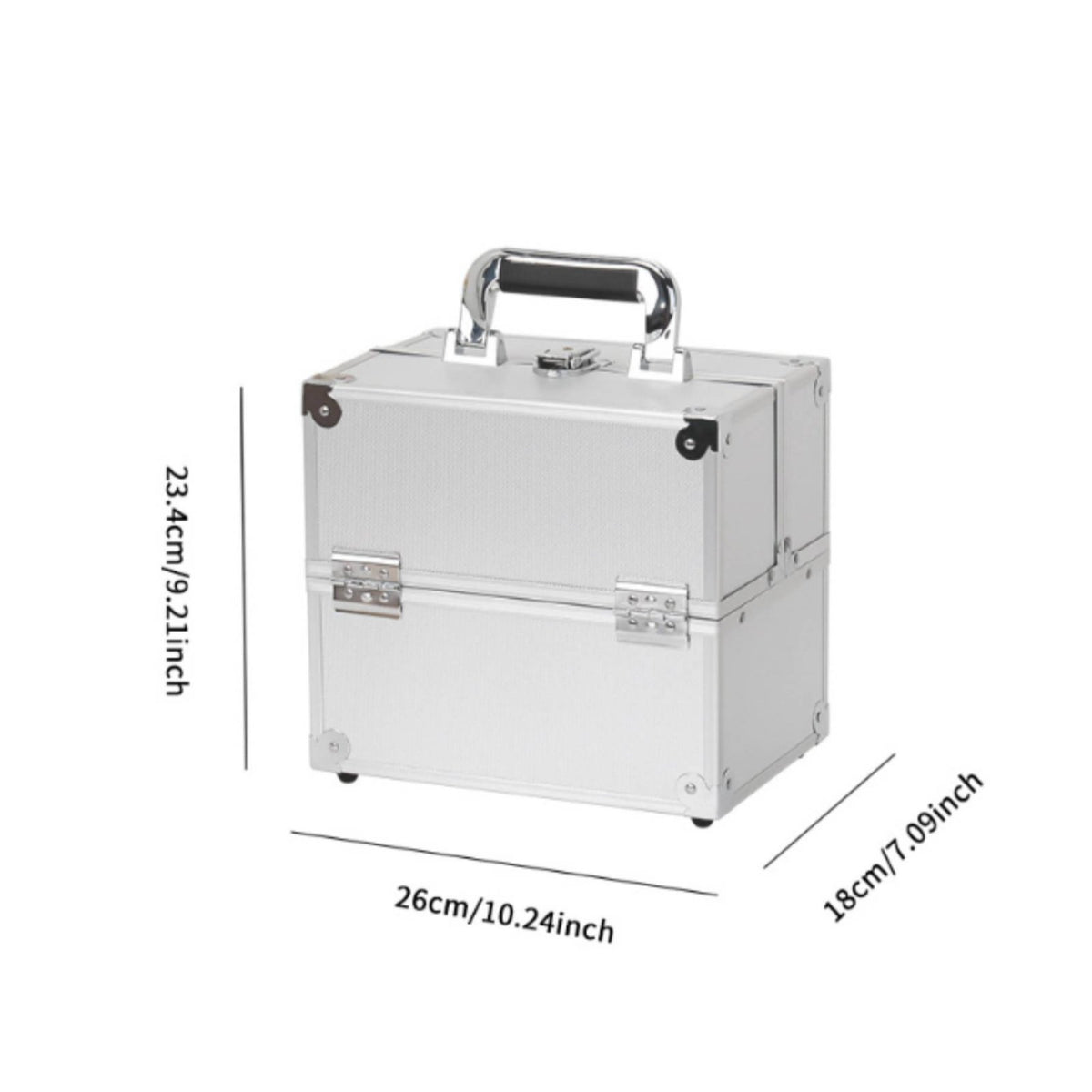 Train Makeup Case Sturdy Cosmetic Organizer Case Easy to Clean
