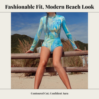 Women's UPF 50+ quick-dry rash guard
