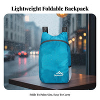 Outdoor Foldable Backpack, Lightweight Skin Pack, Water-Resistant, Large Capacity, Adjustable Straps, Unisex