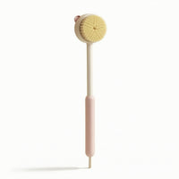 Long-Handled Bath Brush Gentle Bath Brush with Hanging Loop Skin-Friendly