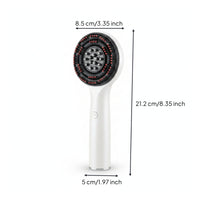 Liquid Liquid-Dispensing Scalp Brush USB Rechargeable Red Light Scalp Massager
