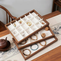 Jewelry Storage Tray Custom Size Band Display Box Large Capacity for Dresser