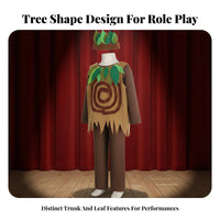 Promotes Imaginative Play Kids' Tree Costume Breathable Kids' Halloween Costume Soft Material for Children, Toddlers, Stage Performance
