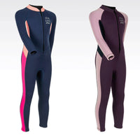 Kids Wetsuit Sun Protection Kids Neoprene Suit Full Body Wetsuit Long-Lasting Long Sleeve Diving Suit Stretchy