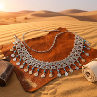 Vintage Coin Waist Chain Sturdy Alloy Metal Coin Hip Belt Lightweight