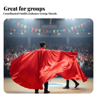 Gradient Flowing Shawl Long-Lasting Wearable Performance Flowing Shawls