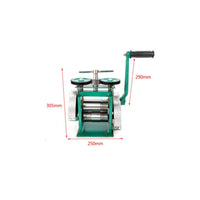 Jewelry Rolling Mill Long-Lasting Rolling Mill with Gears Smooth for Jewelers