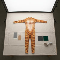 Tiger Print Full Body Suit Stretchy Tiger Print Catsuit Comfortable for Women