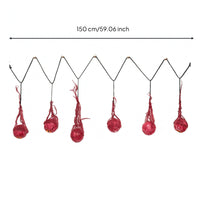 6 Pieces Bloody Eyeball Ornaments Spooky Halloween Decor Pre-Assembled for Party