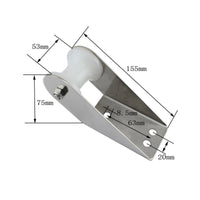 Anchor Bracket Mirror Polished Anchor Mount for Boat
