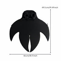 Monofin Waterproof Mermaid Fin Comfortable Foot Pockets for Snorkeling