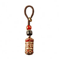 Engraved Charm Gold-Tone Fittings Brass Charm Decorative for Keyring
