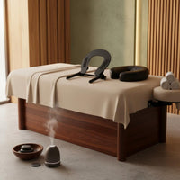 Massage Bed Headrest Space-Saving Adjustable Massage Face Cradle for Spa