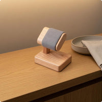 Wooden Watch Stand Upright Support Wooden Watch Display Stand Compact