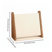 Wooden Necklace Display Stand Freestanding Wooden Jewelry Stand Stable Base