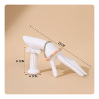 3 Pieces Hand Form Bracelet Stand Easy to Clean Home Decor Space Saving