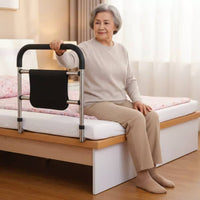 Bed Grab Bar Non-Slip Grip Bedside Grab Bar Sturdy Support for Handicap