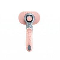Deshedding Brush Skin-Friendly Pet Brush with Self-Cleaning Button Soft