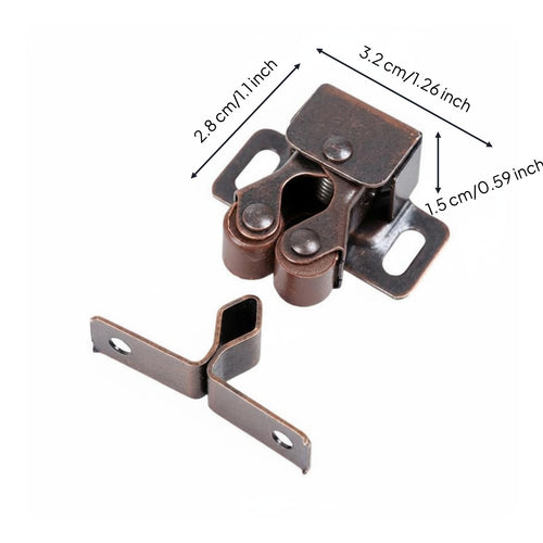 10 Pieces Ball Latch Easy to Install Cabinet Roller Latch