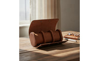 Watch Roll with 3 Slots Portable Organizer Safeguarding for Travelers