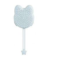 Double-Sided Grooming Glove Fine Comb Teeth Silicone Grooming Glove