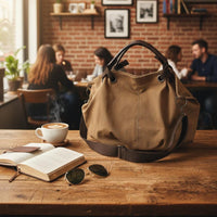 Canvas Tote Bag Vintage Aesthetic Canvas Shoulder Handbag Minimalist Design