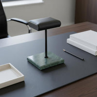 Green Marble Base Watch Stand Luxury Design for Dressing Table, Closet