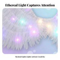 light-emitting flying creature appendages Glowing Effect illuminated accessory Colorful Lights for Girls, Kids