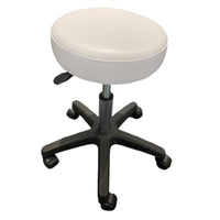 Height Adjustable Swivel Stool Stitched Border Home Seating Oil Resistant