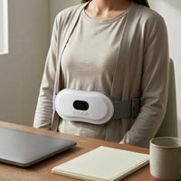 Wearable Belt Massager Adjustable Strap Vibrating Waist Belt Display Window