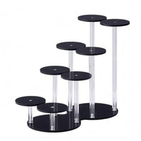 Perfume Display Stand Round Tiered Display Stand Space Saving
