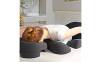 Memory Foam Massage Pillow Comfortable Face Hole Cushion Easy to Clean for Spa
