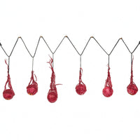 6 Pieces Bloody Eyeball Ornaments Spooky Halloween Decor Pre-Assembled for Party
