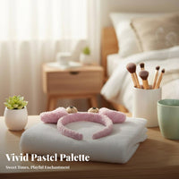 fuzzy bony protrusion Hair Wrap Cute creature Design Deer bony protrusion crownwear Soft fuzzy