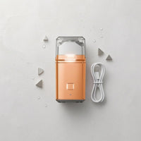 Rotary Electric Groomer Transparent Body Grooming Device Travel-Friendly