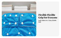 Leak-Proof Adjustable Incontinence Pants Waterproof Reusable Adult Cloth Diaper Leakproof for Bedridden Patients, Home Care, Overnight Use