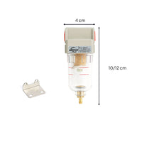 Threaded Pneumatic Air Filter Robust Metal Body Pneumatic Air Filter Heavy Duty