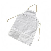 Aluminum Foil Apron Silver Heat-Resistant Apron Shiny