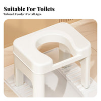 Bedside Commode Chair with Removable container Adjustable Bedside Commode