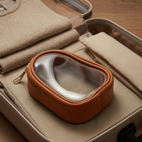 Jewelry Storage Pouch Oval Shape Portable Jewelry Pouch Scratch-Resistant