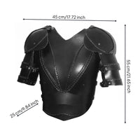 Female Warrior Cuirass Vintage Look Medieval Knight Body Vest Long-Lasting